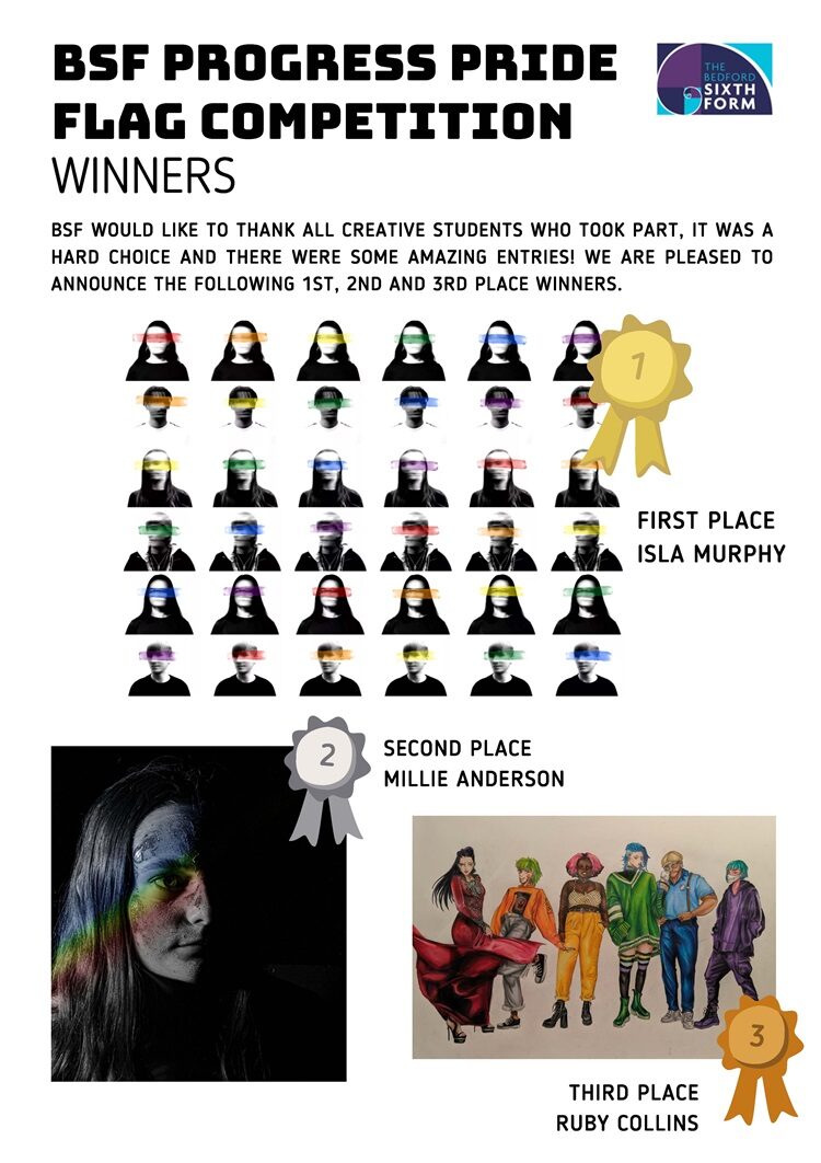 BSF Progress Pride Flag 2021 Competition Winners